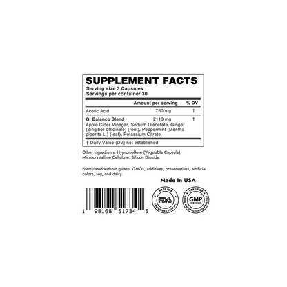 KUMEND Apple Cider Vinegar +750mg Acetic Acid